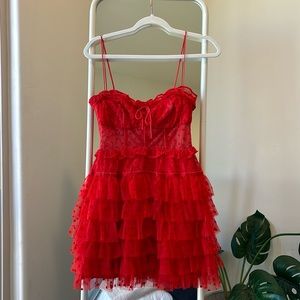 FOR LOVE AND LEMONS: Jules Mini Dress Lace